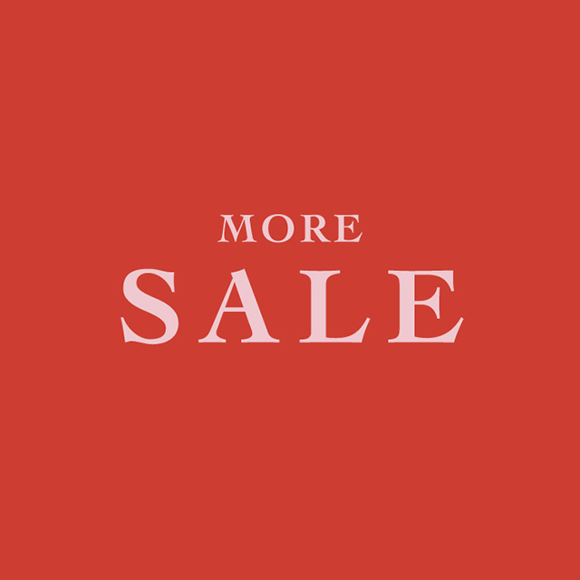 MORE SALE開催中