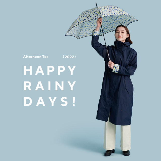 HAPPY RAINY DAYS！こだわりのレインウエアが新登場！