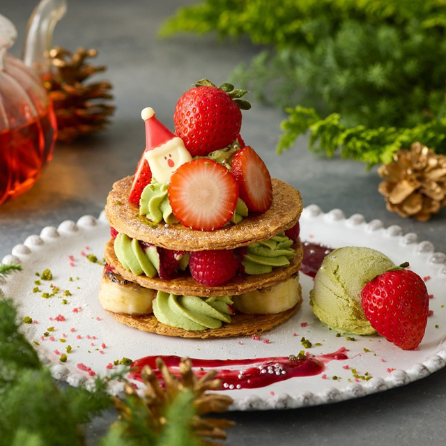 【2店舗限定】2種のクリスマス限定ミルフィーユが登場